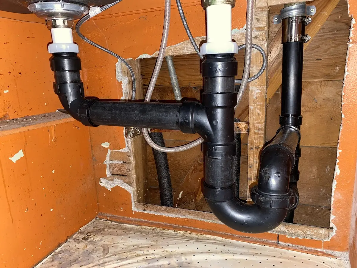 Professional Repiping Services equipment and tools on the job in Brookdale